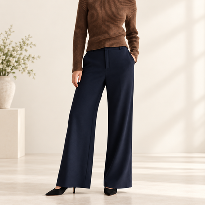 Aurelia Wide-Leg Trousers