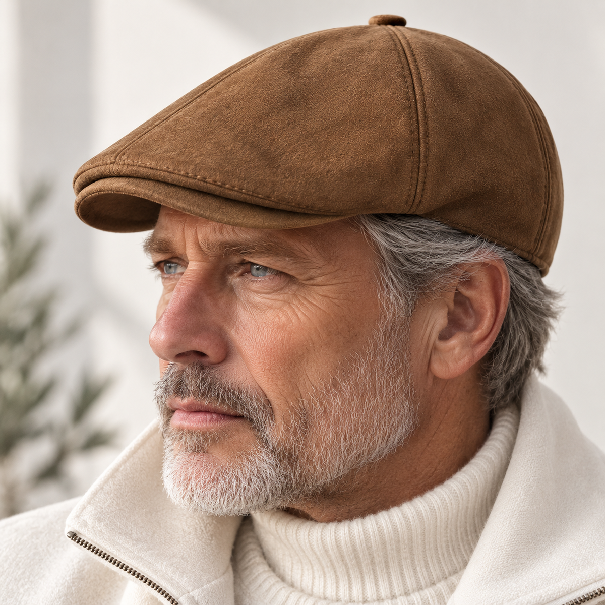 Alden Suede Driving Cap