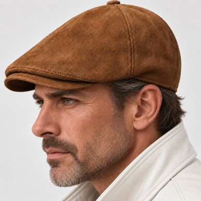 Alden Suede Driving Cap
