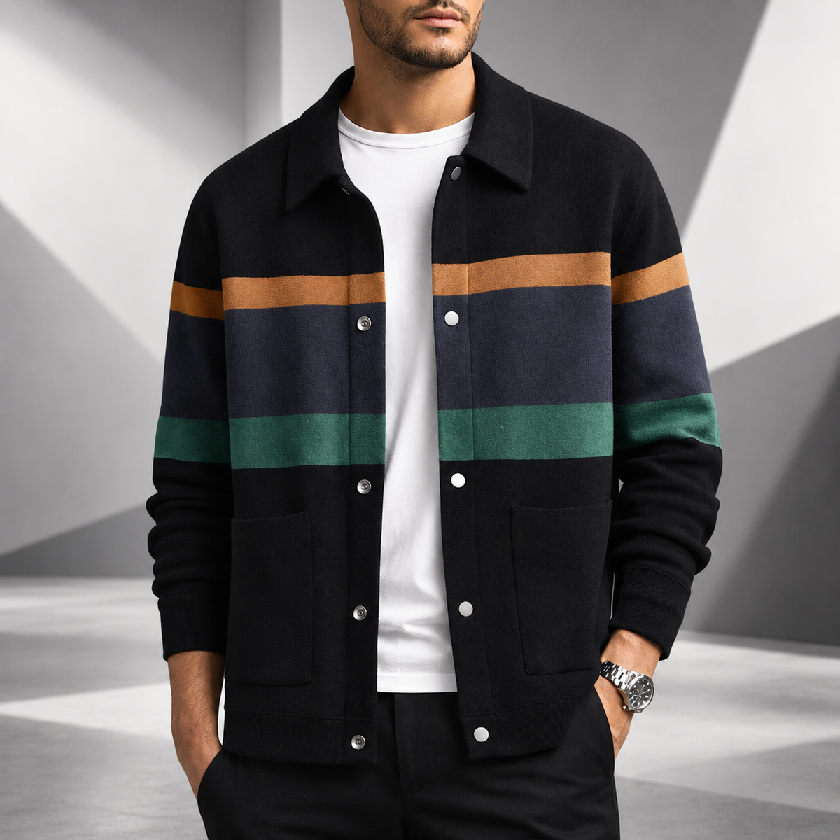 Sterling Color-Block Jacket
