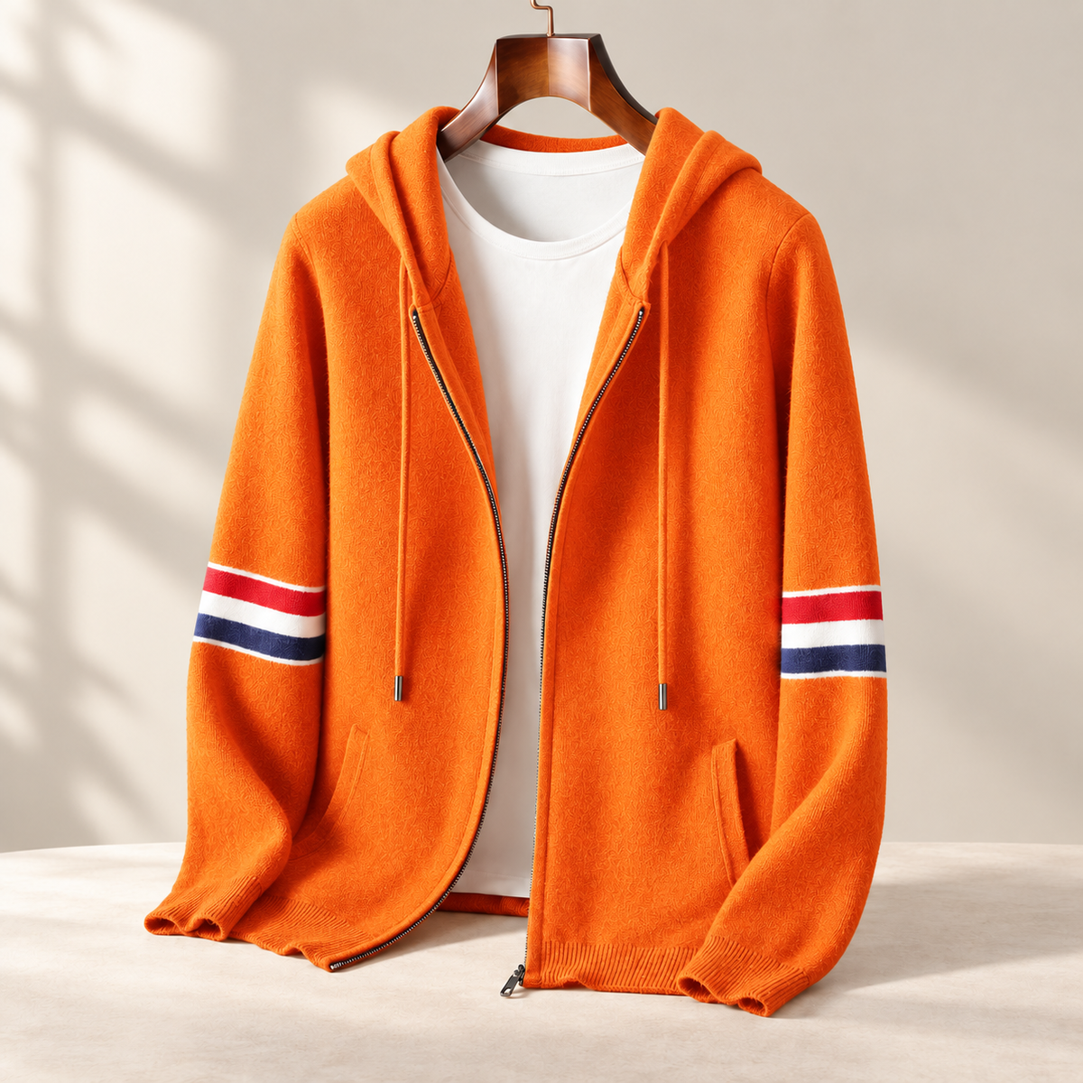 Weston Cashmere Zip Hoodie
