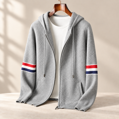 Weston Cashmere Zip Hoodie
