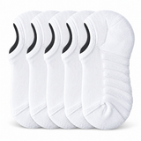 5-Pair No-Show Comfort Socks