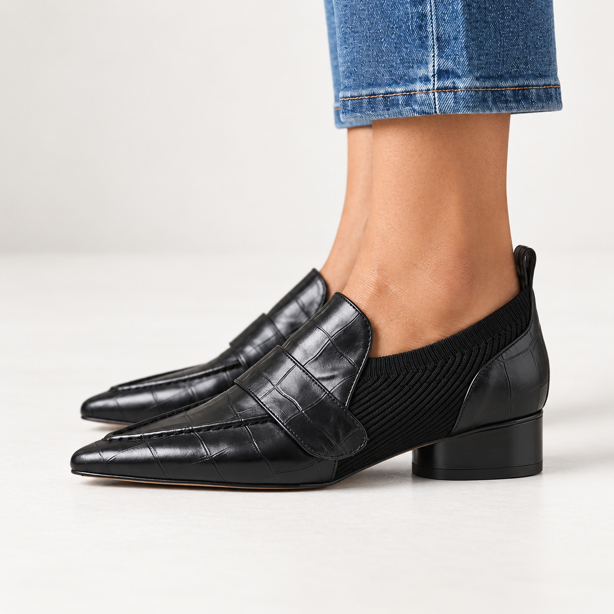 Rich Genuine Leather Mules