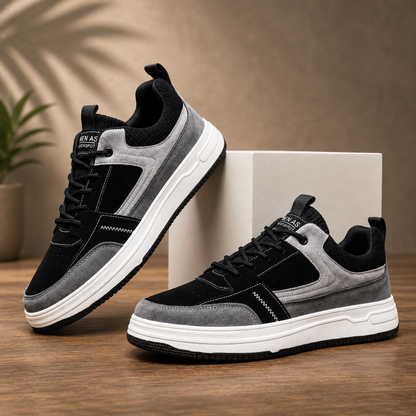 Regent Vale Leather Slip-On Sneakers