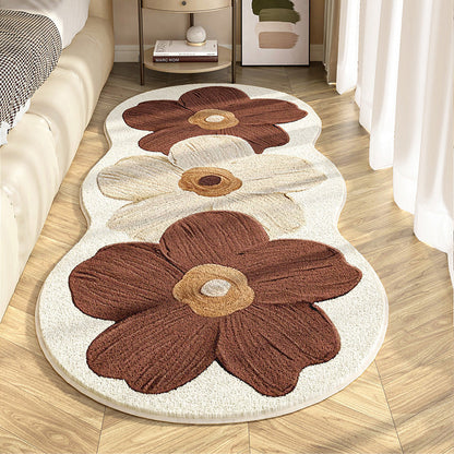 Nature Floral Plush Accent Rug