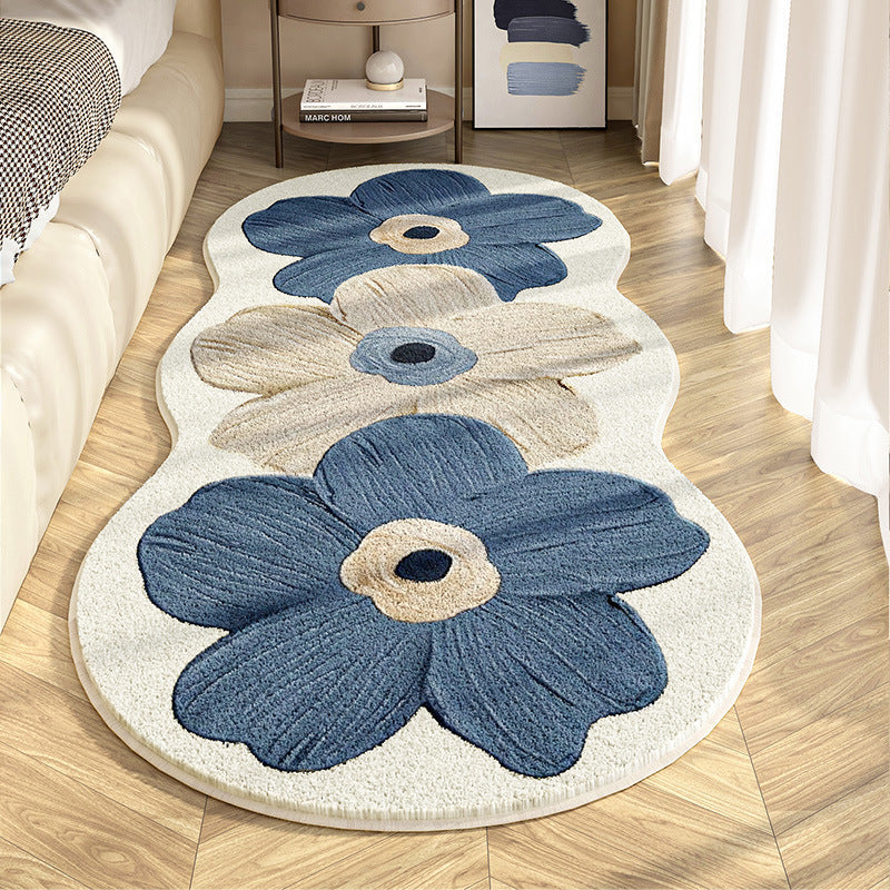 Nature Floral Plush Accent Rug