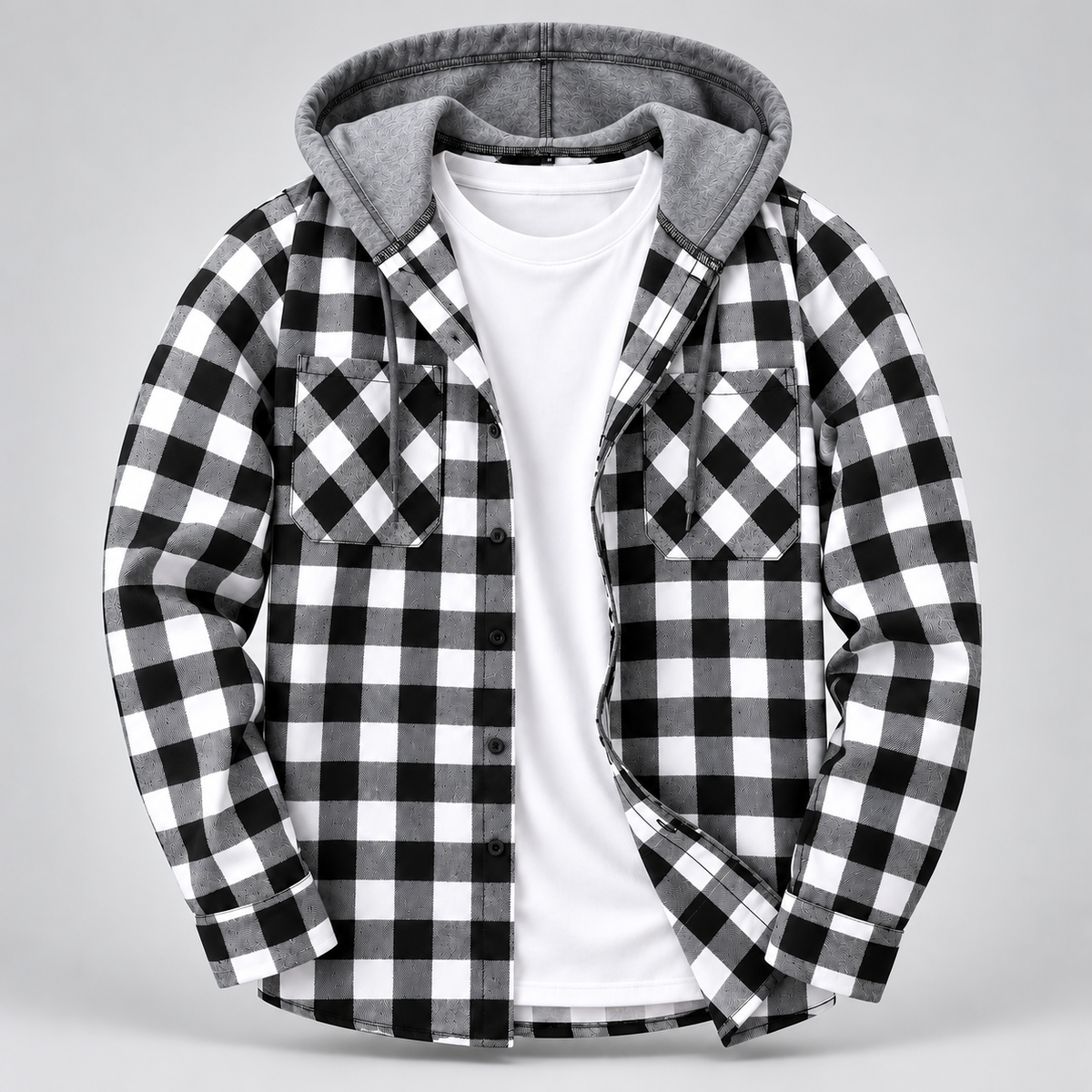 Ashton Hooded Shirt
