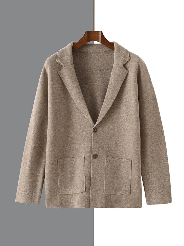 Extrafine Tailored Knit Blazer