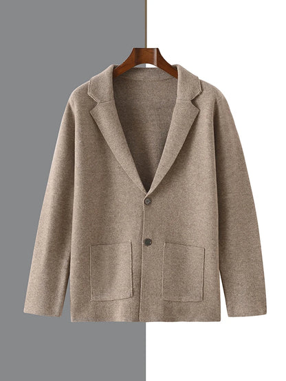 Extrafine Tailored Knit Blazer