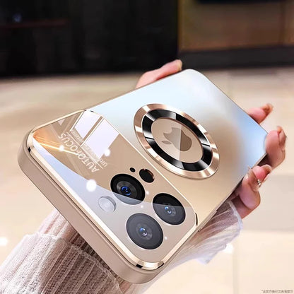 Titanium Metallic Color Matte Magnetic Case
