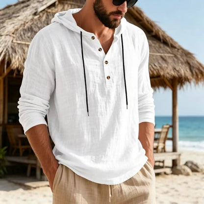 Coastal Breeze Hooded Shirt