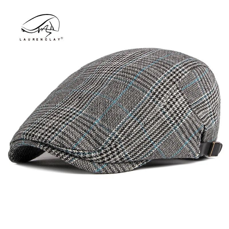 Oohmy Cotton Berets Men Women Casual Gatsby Ivy Hat Outdoor Golf Driving Flat Hat Cabbie Driver Newsboy Cap Vintage Headwear