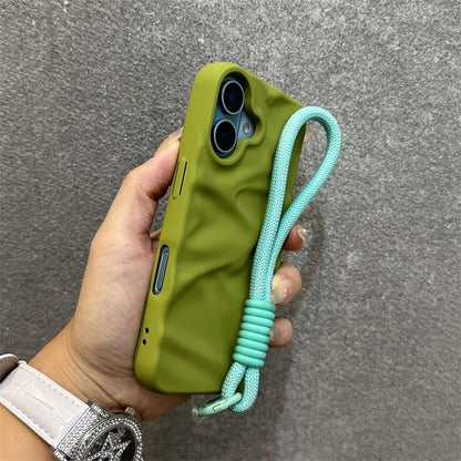 Cloud Grip Wrist Strap Phone Case