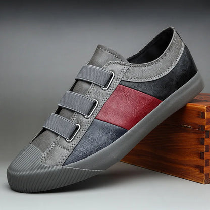 Noir Luxe Strap Sneakers – Signature Edition