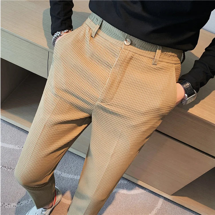 Ivory Luxe Trousers