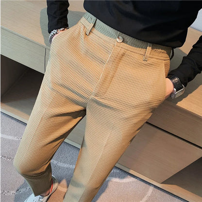 Ivory Luxe Trousers