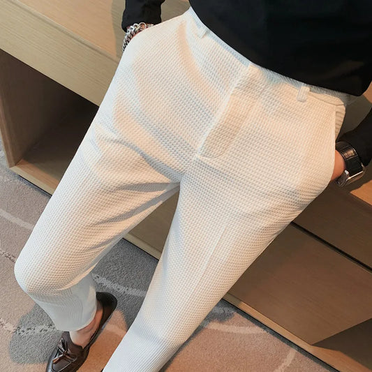 Ivory Luxe Trousers