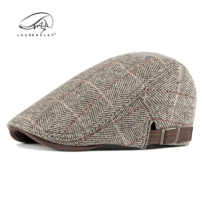 Oohmy Cotton Berets Men Women Casual Gatsby Ivy Hat Outdoor Golf Driving Flat Hat Cabbie Driver Newsboy Cap Vintage Headwear