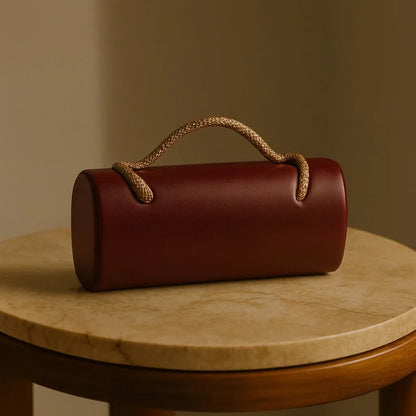 Noir Atelier Cylinder Evening Bag