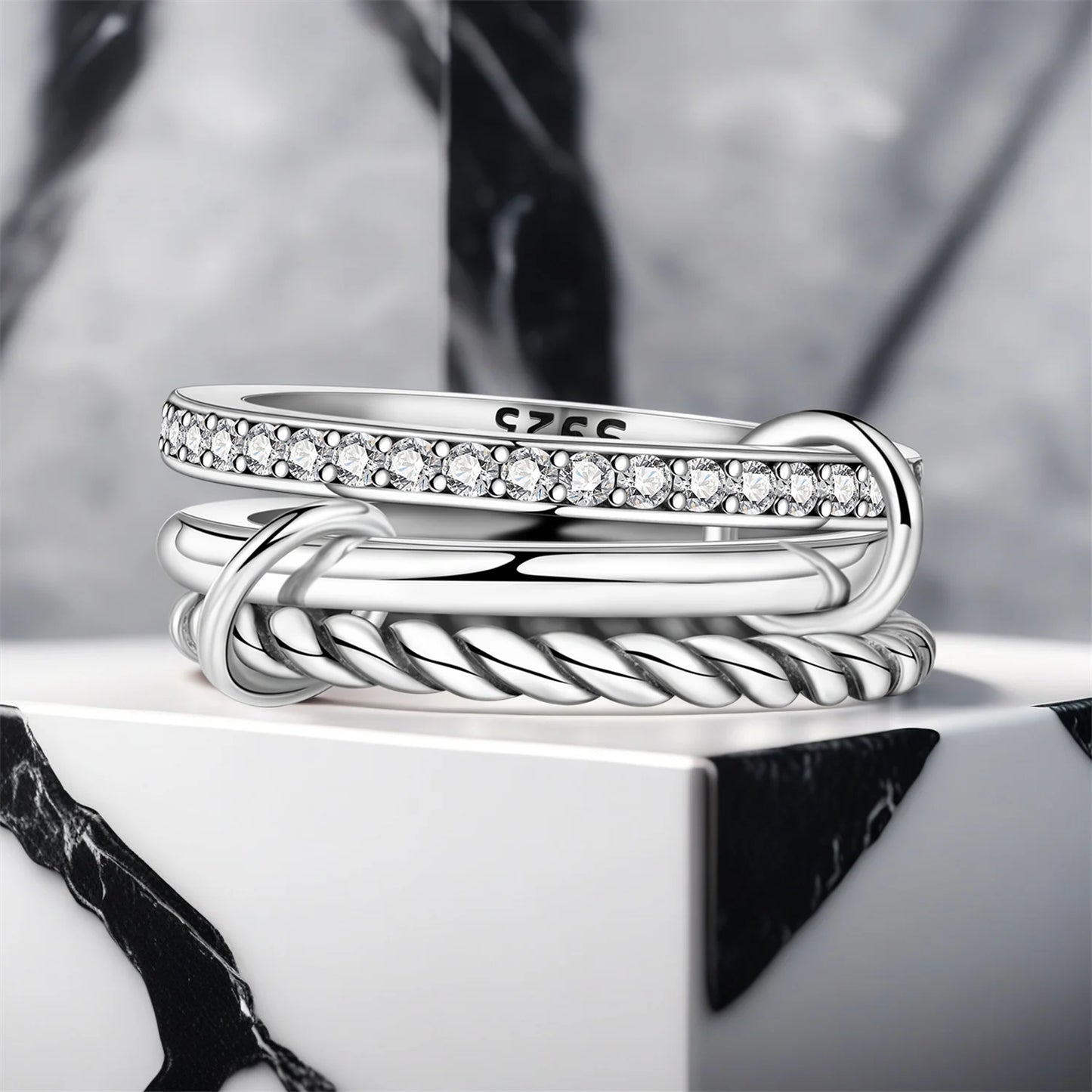 Celeste Sterling Silver Ring