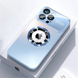 Titanium Metallic Color Matte Magnetic Case