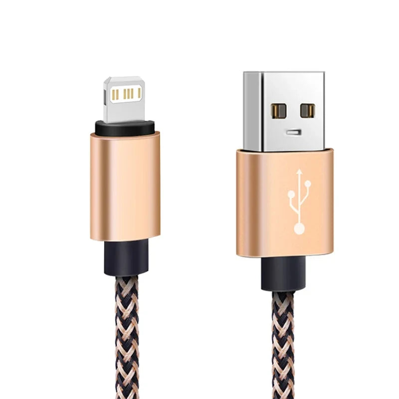 Braided USB Iphone Charging Cable
