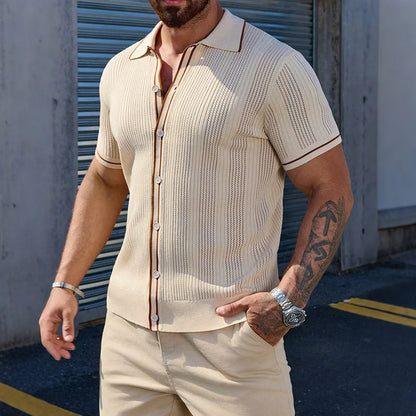 Monaco Knit Polo Shirt