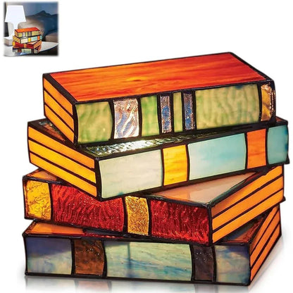 Stacked Books Lamp