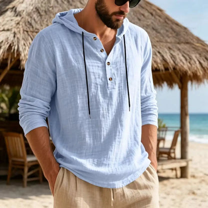 Coastal Breeze Hooded Shirt