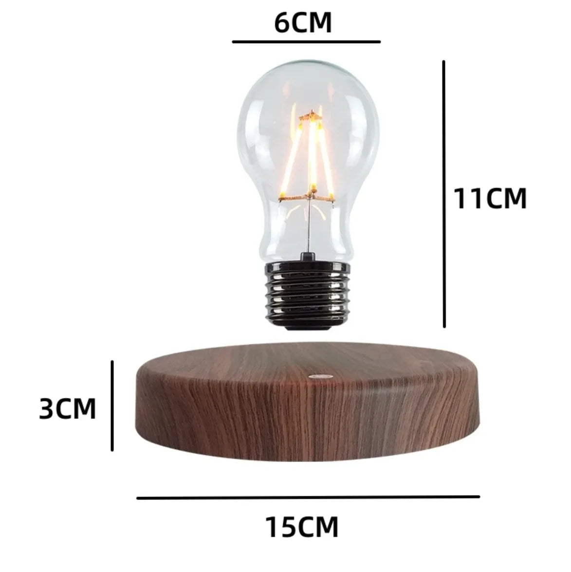MagLev Floating LED Bulb Lamp