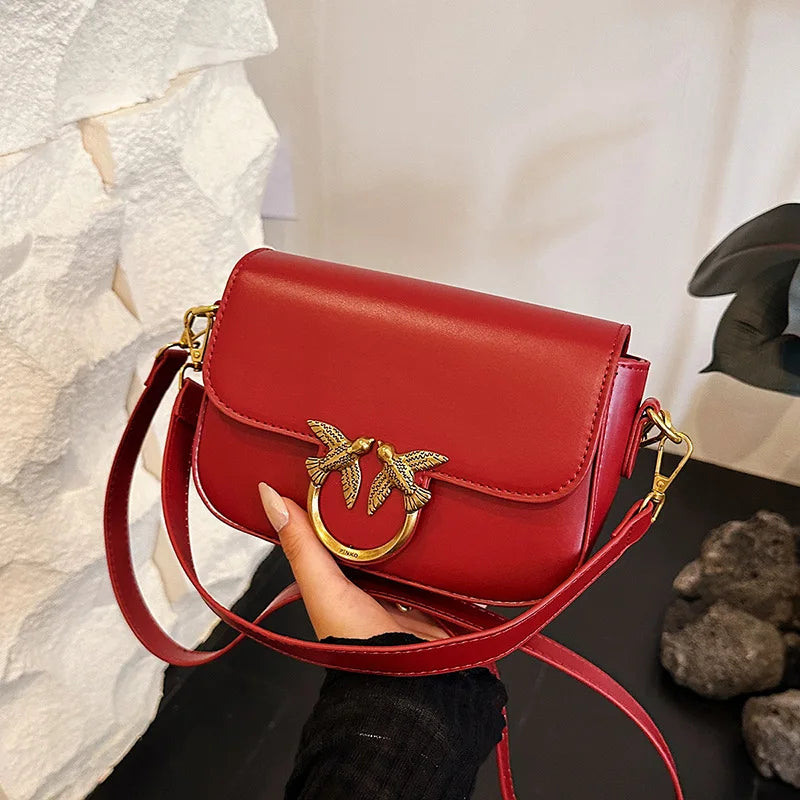 Valencia Royale Palm Emblem Crossbody Bag