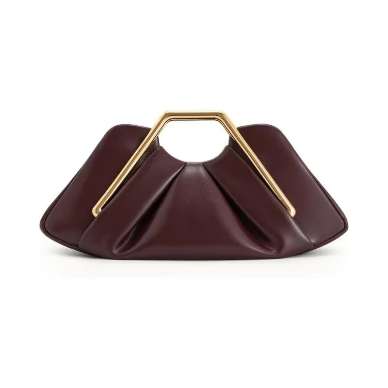 Obsidian Sculpted Clutch