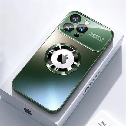 Titanium Metallic Color Matte Magnetic Case