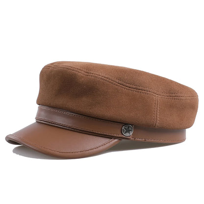 Noir Élite modern luxury Captain Cap