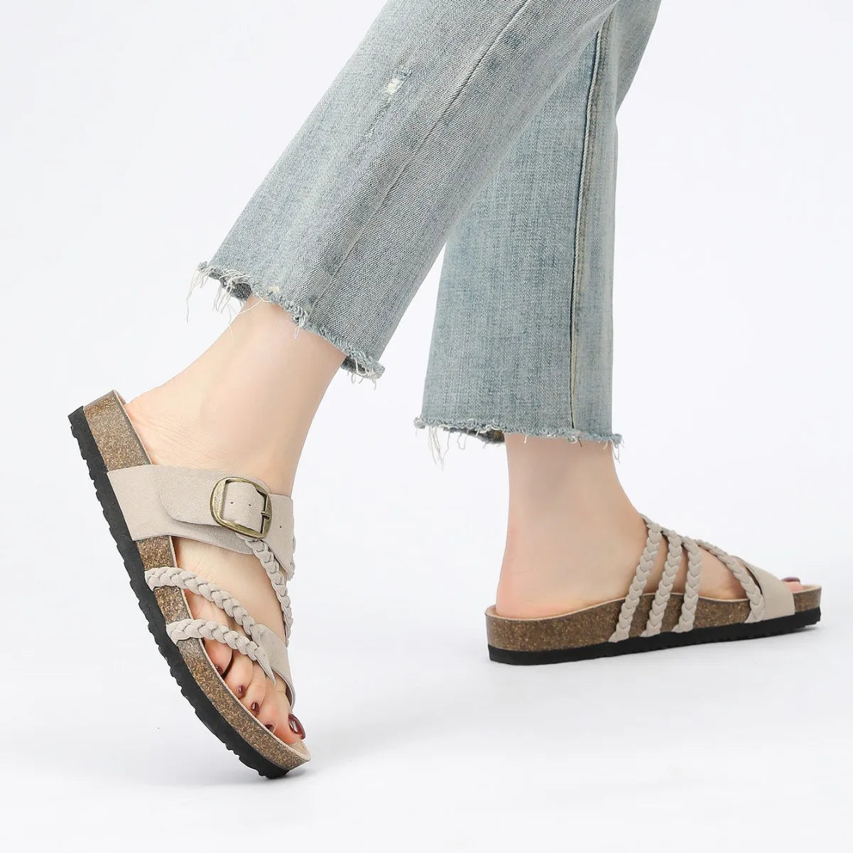 Braided Beach Sandals