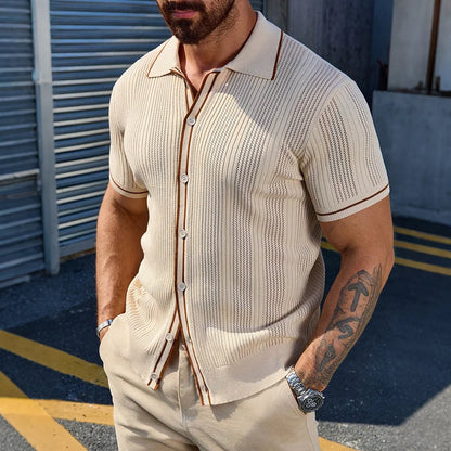Monaco Knit Polo Shirt