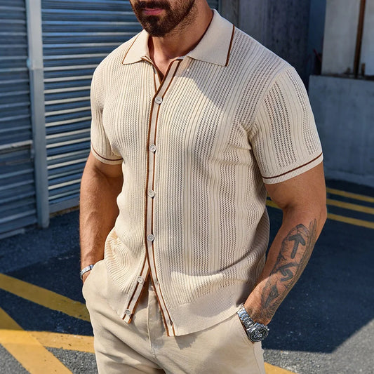 Monaco Knit Polo Shirt