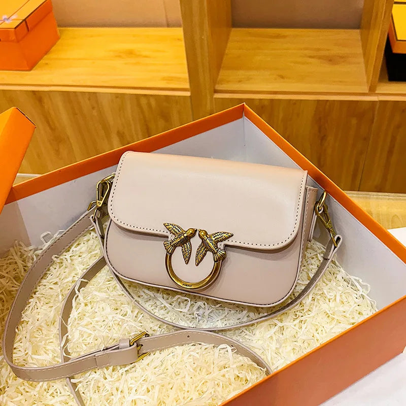 Valencia Royale Palm Emblem Crossbody Bag