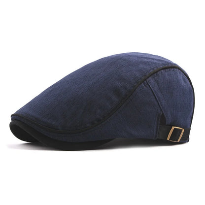 Oohmy Cotton Berets Men Women Casual Gatsby Ivy Hat Outdoor Golf Driving Flat Hat Cabbie Driver Newsboy Cap Vintage Headwear