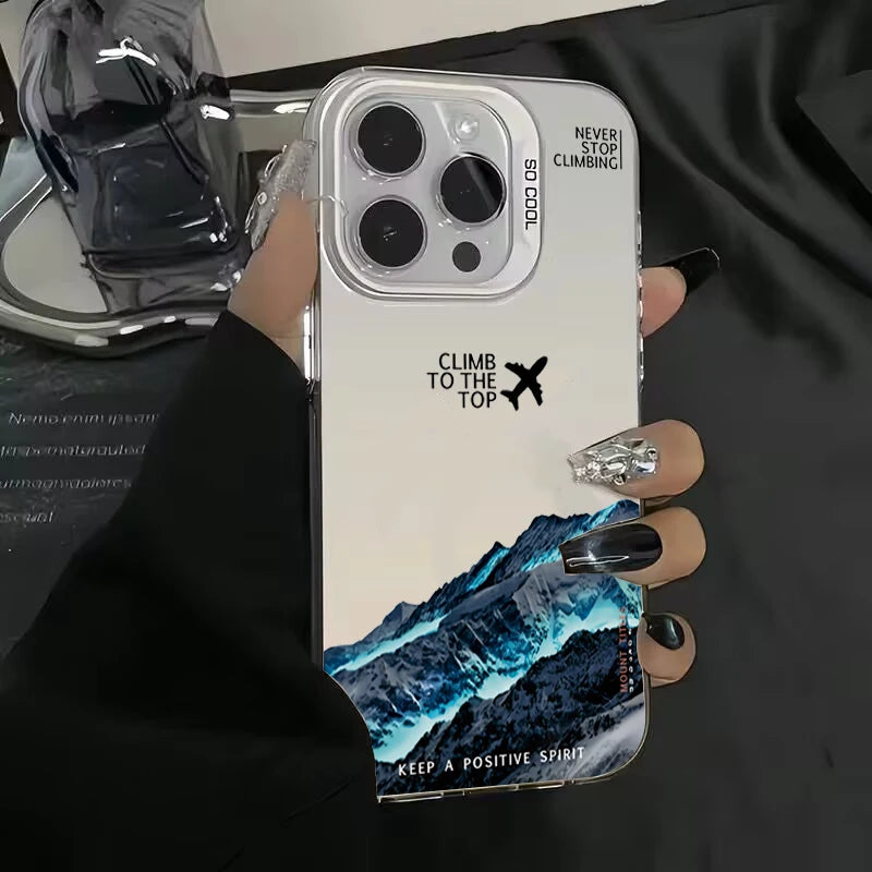 Summit Glow Mountain iPhone Case