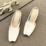 Auréa Chain Mule Heels