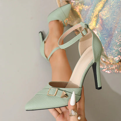 Sage Point Stiletto Heels