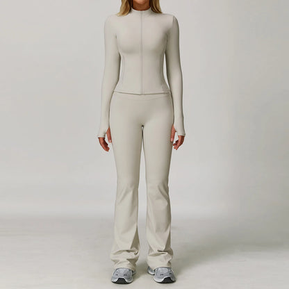 2/3PCS Yoga Suit Sports Set Gym Set Women Tracksuit Running Workout Clothes Long Sleeve Sports Bra Athletic Wear Yoga Clothing