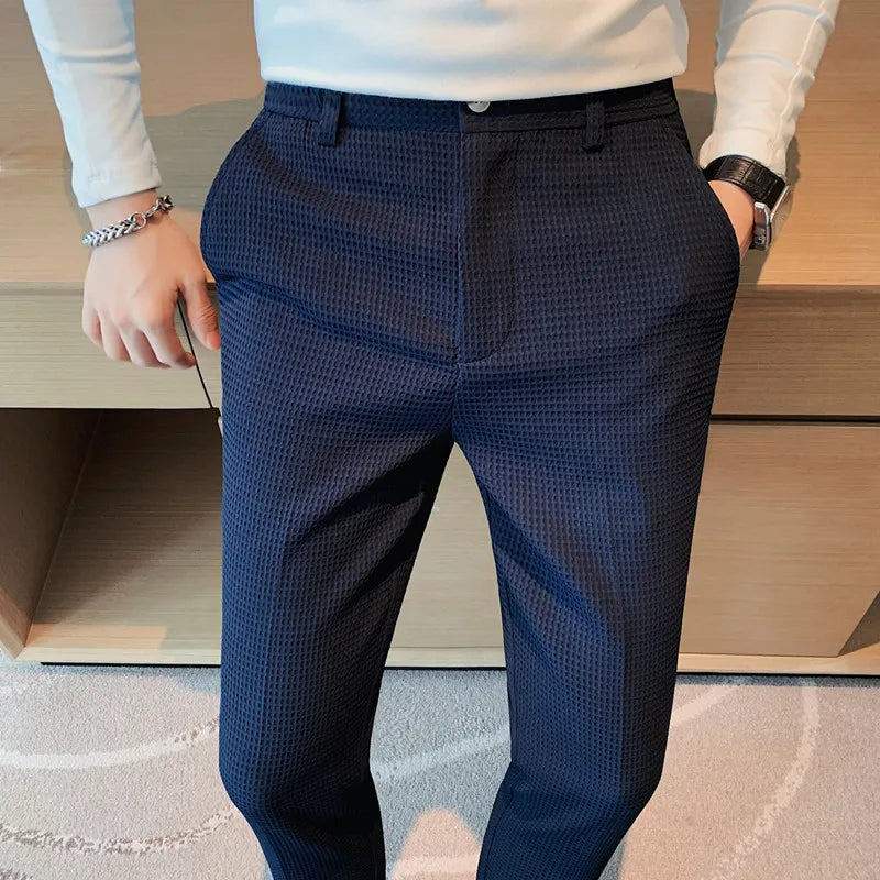Ivory Luxe Trousers