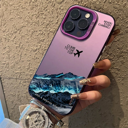 Summit Glow Mountain iPhone Case