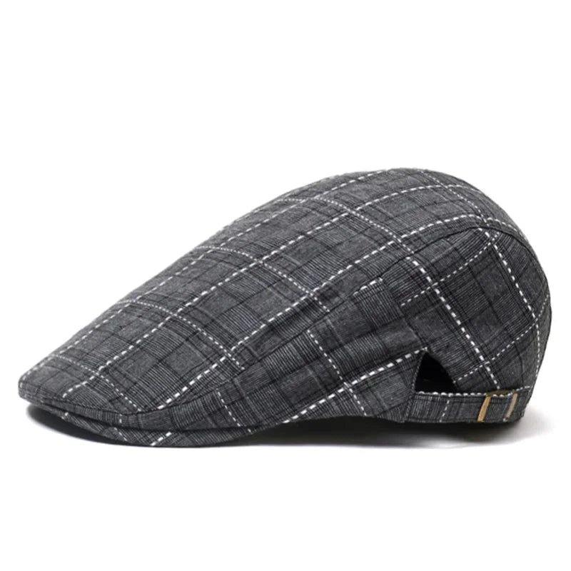 Oohmy Cotton Berets Men Women Casual Gatsby Ivy Hat Outdoor Golf Driving Flat Hat Cabbie Driver Newsboy Cap Vintage Headwear