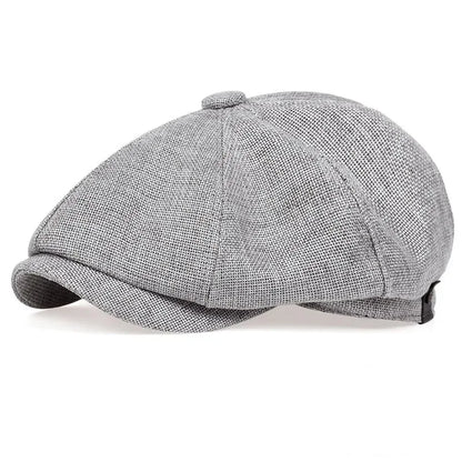 Men Casual Newsboy Hat Spring Autumn Retro Beret Hats Wild Casual Hats Unisex Wild Octagonal Cap for Men Street Caps Gorras
