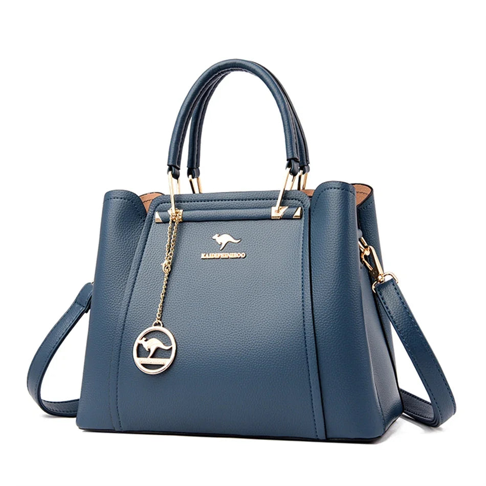 Bordeaux Heritage Structured Leather Tote