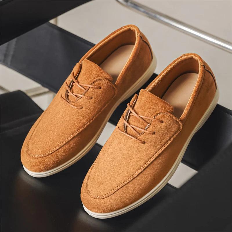 Amber Suede Derby